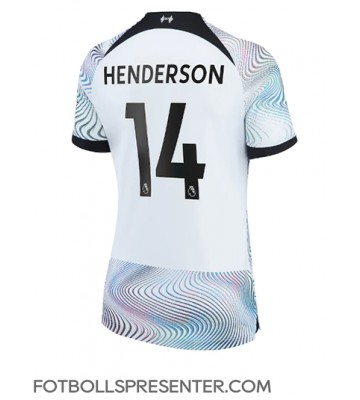 Liverpool Jordan Henderson #14 Borta Matchtröja Dam 2022-23 Kortärmad